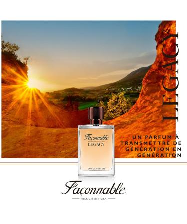 Fa onnable - Legacy 90ml (3 Fl Oz) - Eau de Parfum for Men - Woody Oriental & Spicy Scents Woody Oriental & Spicy 3 Fl Oz (Pack of 1) - Buy Online on GoSupps.com