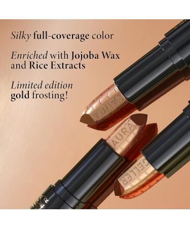 Laura Geller Gorgeous in Gold Radiant Rose Lipstick - Creamy Satin Finish - Limited Edition 0.75 oz - Buy Online on GoSupps.com
