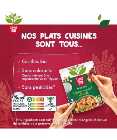 Organic Cereal - Mezzelune Sun vegetables and Ricotta - Organic stuffed vegetarian pasta - Rich in protein - 1 sachet of 280g - Buy Online on GoSupps.com