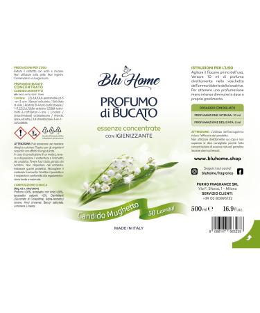 BLU HOME Laundry Perfume Concentrated - Thrush 500 ml | Long-Lasting Freshness for International Shipping - Buy Online on GoSupps.com