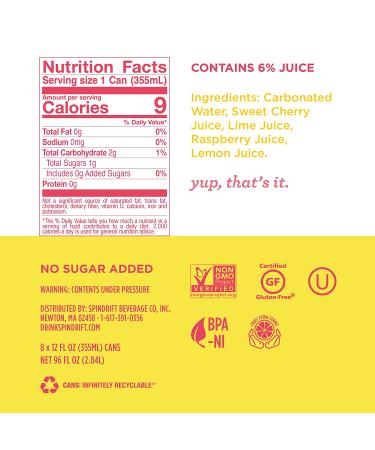 Spindrift Lemonade 3 Flavor Variety 20 Pack - Buy Online on GoSupps.com