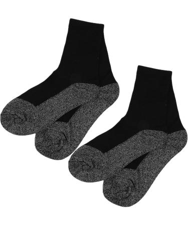 ThermoSocks: Heated Foot Warmers for Hiking & Skiing - 2 Pairs of Aluminized Fiber Nylon - Buy Online on GoSupps.com