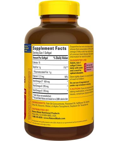 Buy Nature Made Triple Omega 3-6-9 - 150 Softgels for Heart & Joint Health - Buy Online on GoSupps.com