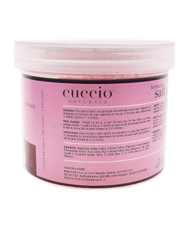 Cuccio Naturale Scentual Salt Soak - Pomegranate & Fig - 29 Oz - Revitalize Tired Feet, Soften Skin - Buy Online on GoSupps.com