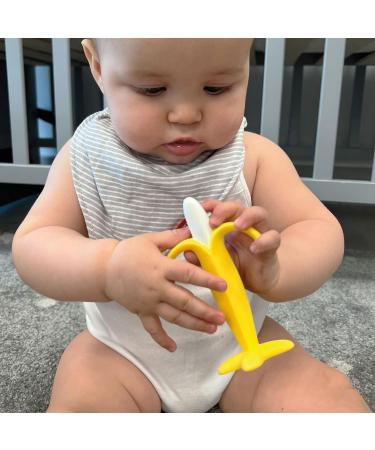 Nuby Banana Teether | BPA-Free | Easy Grip | Suitable from 3 Months+ | Single Size - Buy Online on GoSupps.com