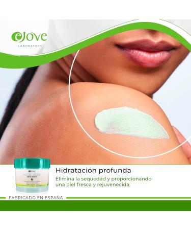  Ejove Ejove Aloe Vera Cream 500ml - Face Moisturizer for Women or Men Moisturizing Body and Hand Cream with Anti-Cellulite Properties - Buy Online on GoSupps.com