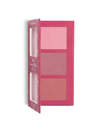 Beauty Bakerie Queen of Tarts Bar Mini Makeup Palatte  Three Universal Shades of Blushes Makeup  Travel Size
