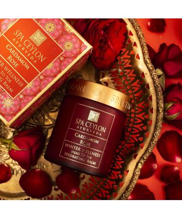 SPA CEYLON Cardamom Rose - Winter Wellness Hydrating Balm | Nourish & Revitalize | International Shipping - Buy Online on GoSupps.com