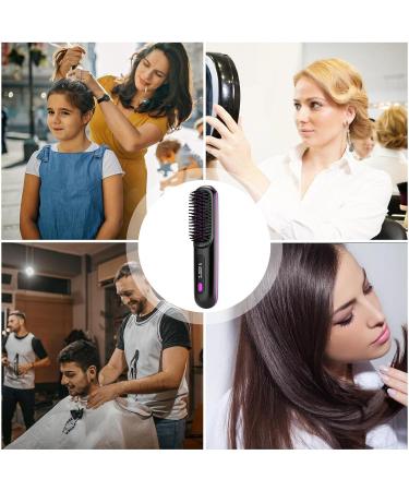 Buy Portable Hair Straightener Iron | Cordless Hot-Air Brush & Straightening Tool for Men & Women | Fast Heat-Up & Smooth Styles | International Shipping Available - Buy Online on GoSupps.com