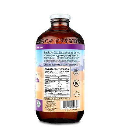 Lily of the Desert Aloe Vera Juice Drink - Whole Leaf, Preservative Free, Vegan Dietary Support - 32 Fl Oz - Buy Online on GoSupps.com