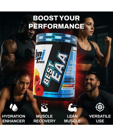 BPI Sports Essential Amino Acids EAA Powder - Pre, Intra & Post Workout Drink - BCAA Powder for Men & Women, EAA + BCAA + Hydration, Advanced Formula with 10g of EAA. (Lemon Berry) Lemon Berry 13.6 Ounce (Pack of 1) - Buy Online on GoSupps.com