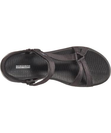 Skechers Women's On-The-Go 600-Brilliancy Sport Sandal 8 Black - Comfort and Style - Buy Online on GoSupps.com