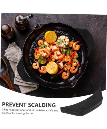 Yardwe 2pcs Pot and Pan Cleaning Set - Anti-Scald Scraper Tools with Silicone Handle Protectors - Buy Online on GoSupps.com