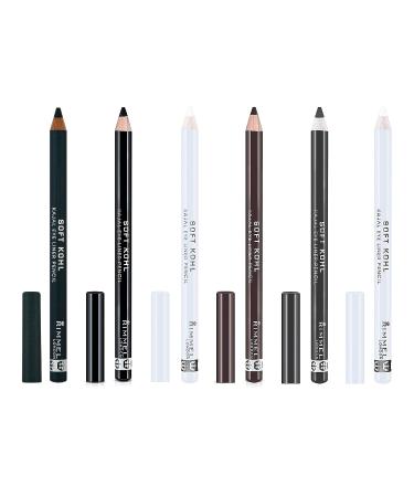 Rimmel London Soft Kohl Eye Liner Pencil in Denim Blue - Long-Lasting Formula - Buy Online on GoSupps.com