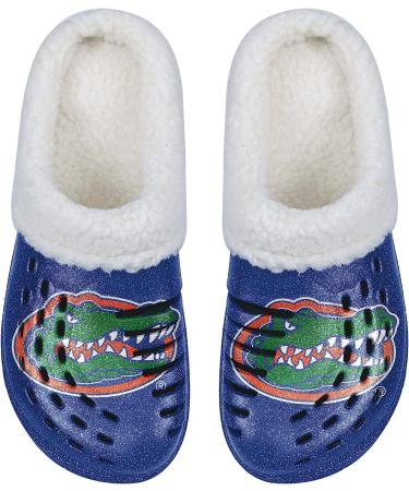 FOCO Florida Gators Women's NCAA Sherpa Lined Glitter Clogs | Size 7-8 - Buy Online on GoSupps.com
