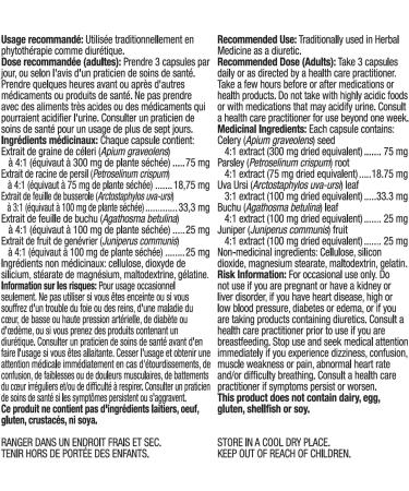 Buy Natures Harmony Herbal Diuretic 100 CT - Natural Water Balance Supplement for Improved Wellness - Buy Online on GoSupps.com