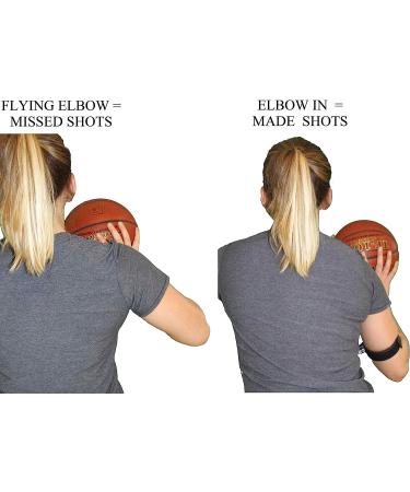 HoopsKing Straight Shooter: Basketball Shooting Training Aid for Perfect Elbow Alignment - Buy Online on GoSupps.com