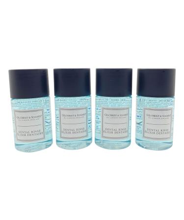 Gilchrist & Soames London Collection 1.5oz/45ml Dental Rinse set of 4