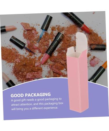 Shop Gatuida 100 Pcs Handmade Paper Box Lip Balm Tubes - Cute DIY Pink Lip Gloss Packaging for Girls - Bulk Pillow Lip Tint & Lipstick Suitcase - Buy Online on GoSupps.com