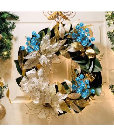 HOMSFOU 36 Pcs Berry Bunch Cuttings Holiday Wedding Decor Christmas Wreath Picks Red Berry Stems Decorative Berry Picks Artificial Plant Wreath Accessories Household Plastic Blue Berries Bluex6pcs 30x10cmx6pcs - Buy Online on GoSupps.com