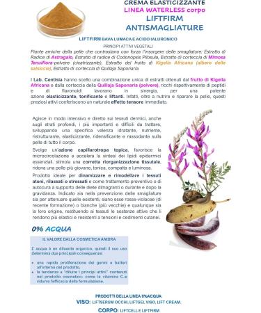 Centisia LIFTFIRM Elastic body cream Bava snail and haluronic acid 200 ml - Buy Online on GoSupps.com