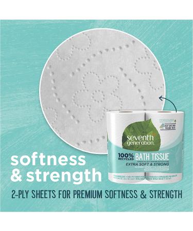 Seventh Generation Toilet Paper 100% Recycled Bath Tissue - 48 Rolls - Buy Online on GoSupps.com