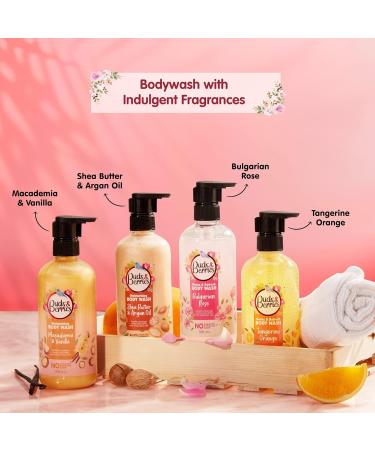 Buds & Berries Detox & Refresh Bulgarian Rose Body Wash - Paraben-Free & Soap-Free Shower Gel 300ml - International Shipping Available - Buy Online on GoSupps.com