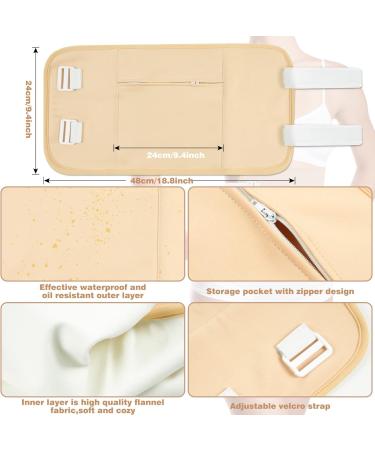 Kanmass Castor Oil Pack Wrap: Reusable Organic Kit for Liver Detox & Better Sleep - Buy Online on GoSupps.com