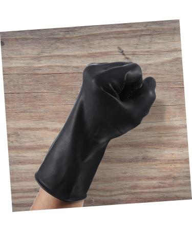 Didiseaon 3 Pairs Hair Shampoo Gloves Hair Salon Gloves Hair Dye Glove Barber Gloves - Buy Online on GoSupps.com