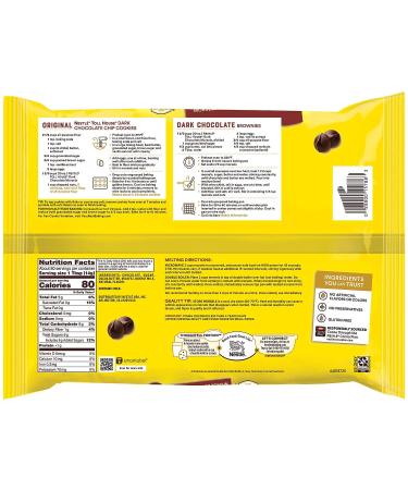 Nestle Toll House Dark Chocolate Morsels - 40 oz (2.49 lb) | Pack of 1 - Buy Online on GoSupps.com