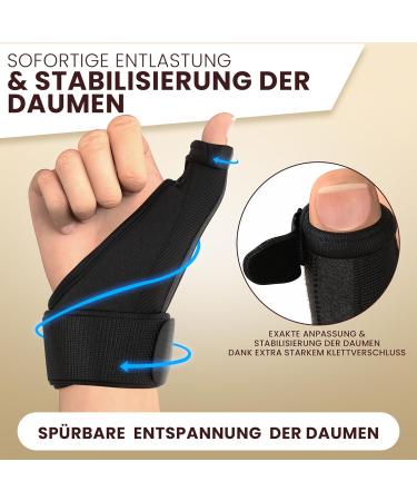 Thumb Friend Premium Thumb Bandage - Novelty 2024 | Thumb Support for Extra Stability - Orthosis for Right & Left Hand - Buy Online on GoSupps.com