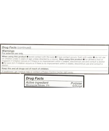 Micro-Guard Powder Antifungal 2% Miconazole Nitrate - Ideal for Skin Folds - Treats 3 oz (85g) - Buy Online on GoSupps.com