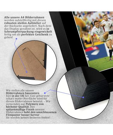 Buy Signed Jonny Wilkinson A4 Framed Autogram Image - Perfect for Rugby Union Fans - HWC Trading - Buy Online on GoSupps.com