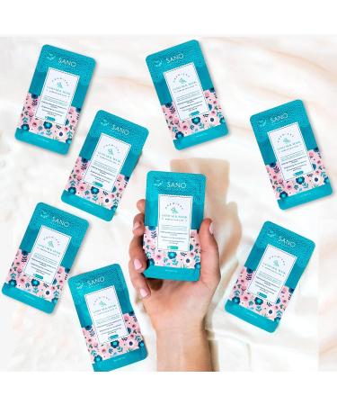 Vegan Zombie Mask - Sano Silk Dermatologist Tested Korean Face Mask for Glass Skin Pore Reduction & Anti-Aging - Pack of 8 - Buy Online on GoSupps.com