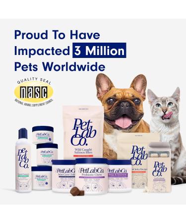 PetLab Co. Allergy & Immune Daily Probiotics for Dogs - 30 Chews | Supports Yeast Allergies Itchiness & Gut Health - Buy Online on GoSupps.com
