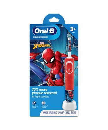Oral-B Kids Electric Toothbrush: Marvel Spiderman Edition for Kids 3+ | Spiderman Electric Toothbrush - Buy Online on GoSupps.com