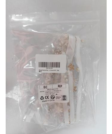 Elegant Flower Bridal Hair Band - Wedding Jewelry with Pearls & Rhinestones - Buy Online on GoSupps.com