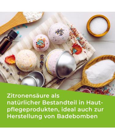 Greatvita Citric Acid Monohydrate Powder 5kg | Pure E330 Food Quality Acidic Agent for Descaling Cleaning Baking | 1 Pack - Ideal for Cooking - Buy Online on GoSupps.com