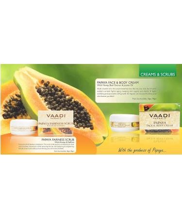 Vaadi Herbals Face Scrub - Herbal Cream for Dark Spots Uneven Pigmentation and Blackheads | All-Natural Anti-Acne Aloe Vera Exfoliant - Buy Online on GoSupps.com