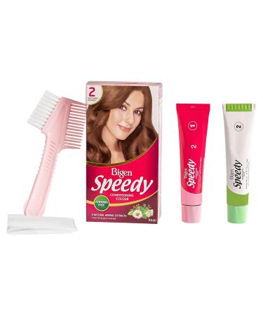 Bigen Speedy Women Color Brownish Black (7) - Shop Premium Hair Dye for Stunning Results Worldwide - Buy Online on GoSupps.com