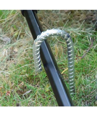 OK5STAR 12-Pack 12 Galvanized Rebar Stakes - Heavy Duty J Hook Ground Anchors - Curved Steel Tent Stakes - Anti Rust Ground Stakes 12 inch (12pcs) - Buy Online on GoSupps.com