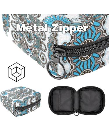 Shop Portable Women's Binding-Up Bags | Menstrual Cup & Tampon Bags for Teens | Boho Indian Vintage Mandala Design - Buy Online on GoSupps.com