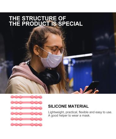 Healeeved 30 pcs Mask Hook Silicone Earrings - Black Lanyard & Face Cover Ear Extensions (1 Pack) - Buy Online on GoSupps.com