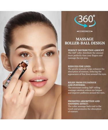 Organic Castor Oil and Frankincense Roll On 100% Pure Hexane Free Eye Oil for Under Eye Reduces Wrinkles Dark Circles & Puffiness Frankincense Essential Oil for Face Roller by Fiora Naturals Castor & Frankincense Blend  - Buy Online on GoSupps.com