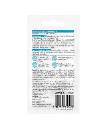Biovax Keratin & Silk Hair Mask 20ml - Nourish & Revitalize Dry Hair | International Shipping Available - Buy Online on GoSupps.com