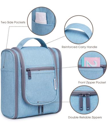Women's Sky Blue Travel Hanging Toiletry Organizer (Medium) - Buy Online on GoSupps.com