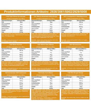 Ostprodukte Sweets Box - 13-Piece Gift Set for Her Birthday | International Shipping Available - Buy Online on GoSupps.com