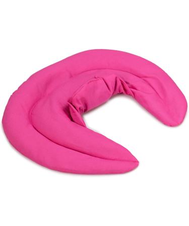 Cozy Pink Neck Pillow with Stand-Up Collar - Heat Pad & Grain Pillow for Ultimate Comfort - Buy Online on GoSupps.com