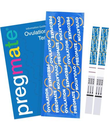 Pregmate 100 Ovulation Test Strips - LH Result Predictor Kit (100 Count) - Buy Online on GoSupps.com