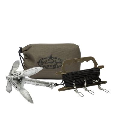 Rig'Em Right Waterfowl Jerk Rig Decoy Motion Device for Duck Hunting - Gives Motion for up to Four Decoys